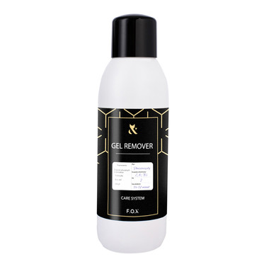 SALE Жидкость для снятия гель-лака F.O.X Care system Gel Remover 550 мл