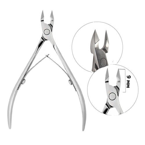 Cążki do skórek Staleks Pro Expert 90, 9 mm - Фото №1