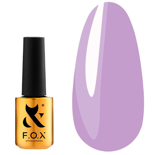 Lakier hybrydowy FOX Spectrum 055 miękki liliowy 7 ml - Фото №1