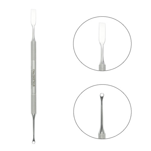 Лопатка Staleks Pro EXPERT 51 TYPE 1 (пушер +кольцо)