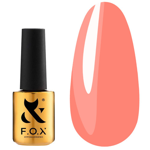 Lakier hybrydowy FOX Spectrum Gel Polish 069 jasny brzoskwiniowo-różowy 7 ml (FS-069) - Фото №1