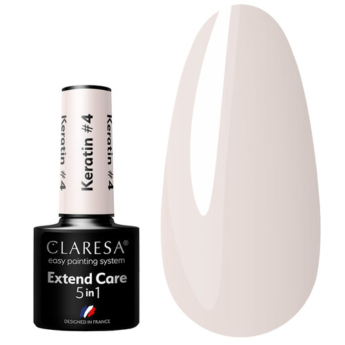 Baza hybrydowa Claresa 5W1 EXTEND CARE 5 IN 1 KERATIN 4 5 ml