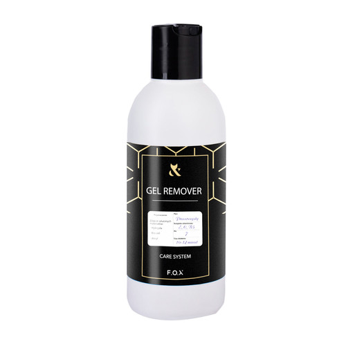 Жидкость для снятия гель-лака F.O.X Gel Remover, 200 мл