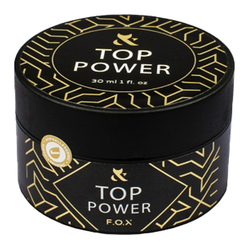 Top hybrydowy FOX Top Power (słoik) bez warstwy klejącej , 30 ml
