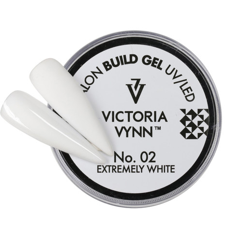 Żel budujący Victoria Vynn 02 ekstremalne biały 15 ml - Фото №2