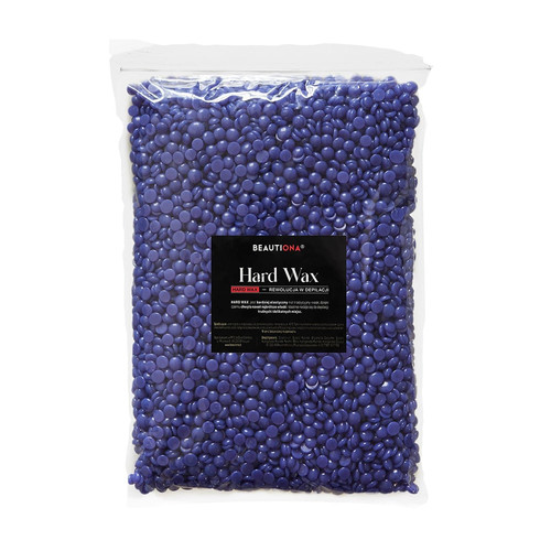 BEAUTIONA  Wosk twardy Hard Wax 1000g Purple