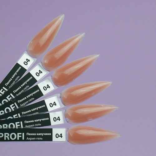 Acrylgel TUFI profi PREMIUM 04  Pianka cappuccino 15 g (0098911) - Фото №3