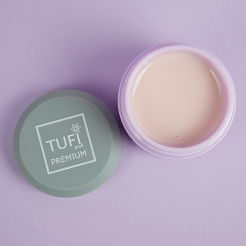 Baza hybrydowa TUFI profi PREMIUM Rubber French Base 01 Pieczone mleko 30 ml (0121328) - Фото №3
