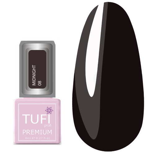 Gel polish TUFI profi  PREMIUM  Midnight  08 Ripe figs 8ml (0102626)