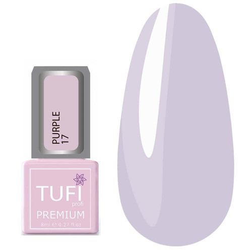Гель-лак TUFI profi PREMIUM Purple 17 горная лаванда 8мл (0102511) - Фото №1