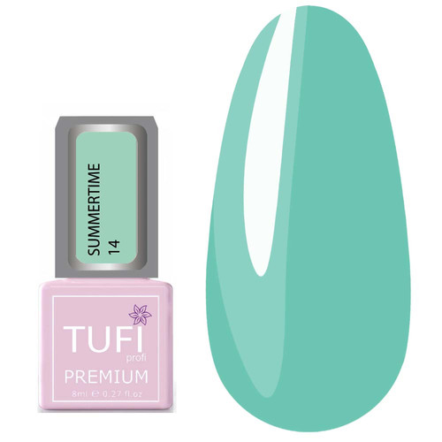 Gel polish TUFI profi  PREMIUM  Summertime 14 Sea depths 8ml (0102184)