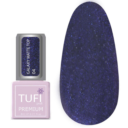 Top hybrydowy TUFI profi PREMIUM Galaxy Matte Top 04 Virgin 8 ml (0133939) - Фото №1
