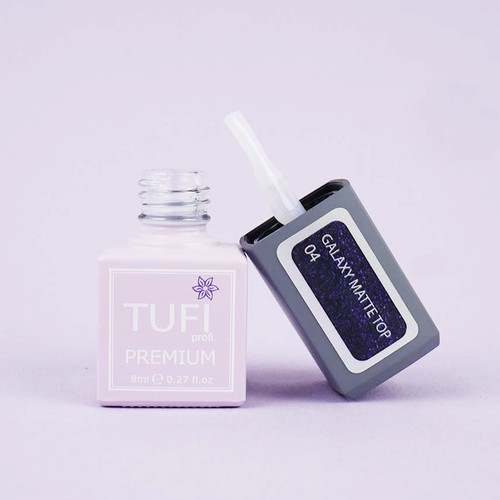 Top hybrydowy TUFI profi PREMIUM Galaxy Matte Top 04 Virgin 8 ml (0133939) - Фото №3