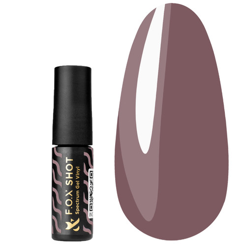 Gel polish FOX SHOT Spectrum №049 gel polish 5 ml cocoa