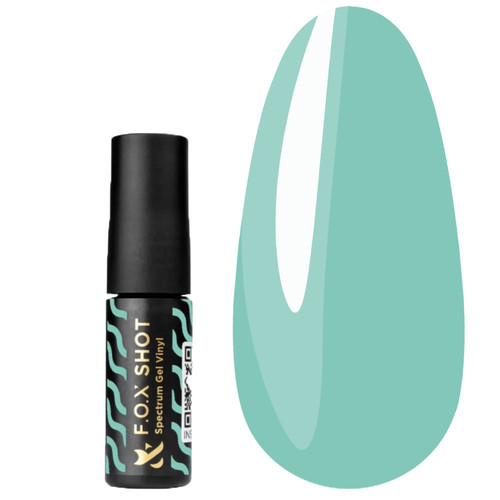 Gel polish FOX SHOT Spectrum №056 gel polish 5 ml turquoise