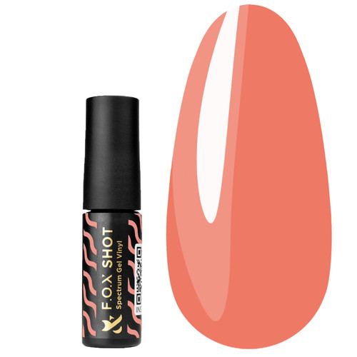 Gel polish FOX SHOT Spectrum №069 gel polish 5 ml apricot-coral