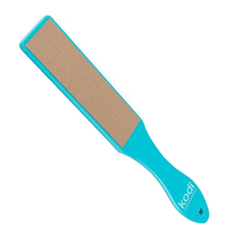 Pedicure file 120/180 blue/brown Kodi 270x42x6 mm