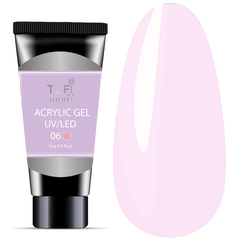 Acrylgel TUFI profi PREMIUM 06 Sakura 15 g (0099064) - Фото №1