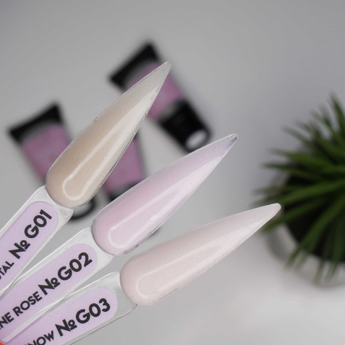 Acrylgel TUFI profi PREMIUM G02 Świecąca róża 30 g (0133975) - Фото №2