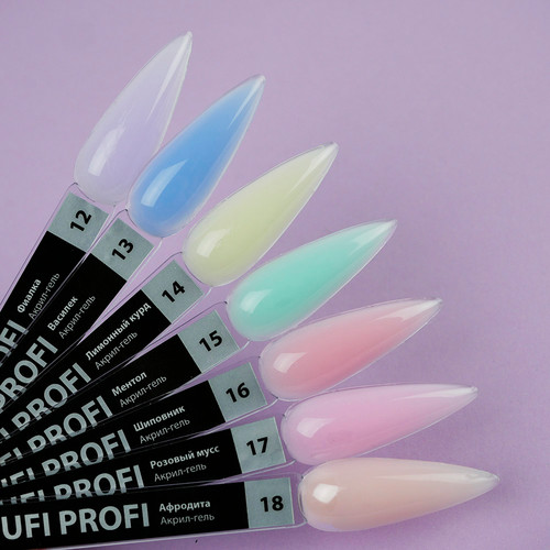 Acrylgel TUFI profi PREMIUM 16 Dzika róża 15 g (0121670) - Фото №3