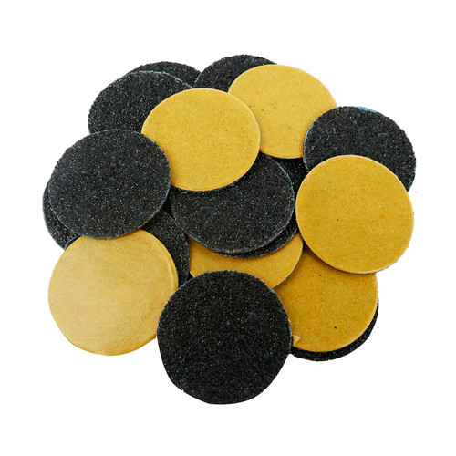 Podo TUFI profi  PREMIUM  replaceable files for pedicure disk 20 mm 240 grit 50 pcs (0101570) - Фото №1