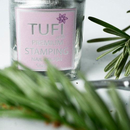 Lakier do stemplowania TUFI profi  PREMIUM  Stamping srebrny 5 ml (121821) - Фото №5