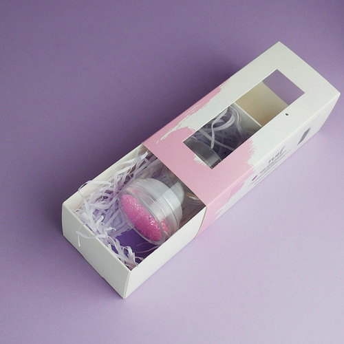 Zestaw do stempli TUFI profi PREMIUM Monet (różowy stempel + skrobak) (0102071) - Фото №2