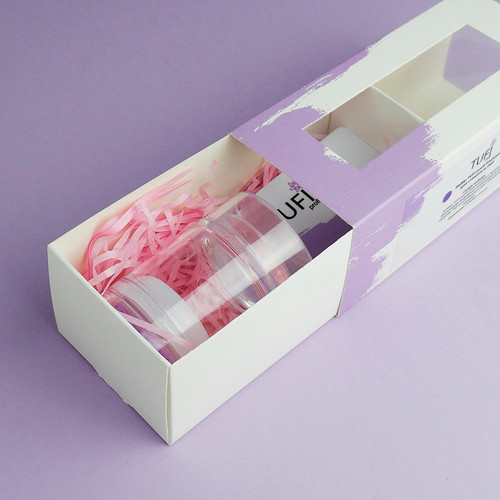 Zestaw do stempli TUFI profi PREMIUM Dali (fioletowy stempel+skrobak) (0102072) - Фото №2