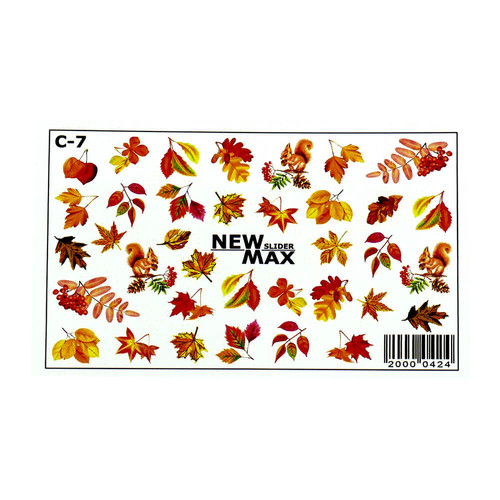 Slider NEW MAX C-7 leaves