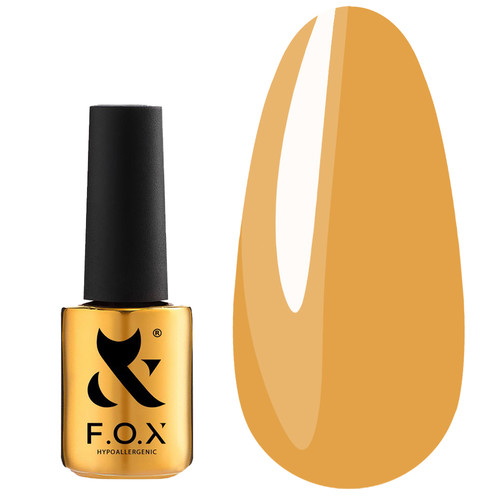 Lakier hybrydowy FOX Spectrum gold 067 ciepły żółty, 7 ml