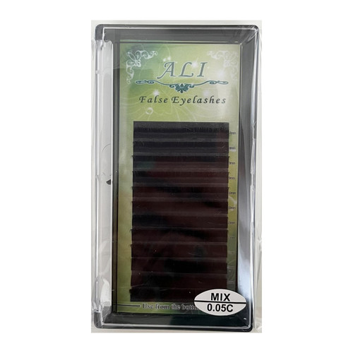 Przedłużanie rzęs MIX HLD Ali 0,05С (7mm-13mm)