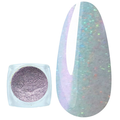 Nacierający Beetle Komilfo №007 (różowo-złoty hologram) 0,5 g - Фото №1