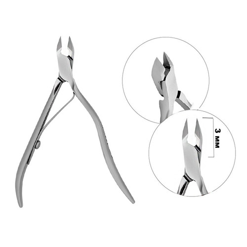 Cążki do skórek Staleks Pro professional cuticle nippers SMART 80 3 mm - Фото №1