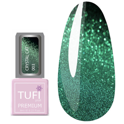 Гель-лак TUFI profi PREMIUM Crystal Cat 03 сапфир 8 мл (0100510)