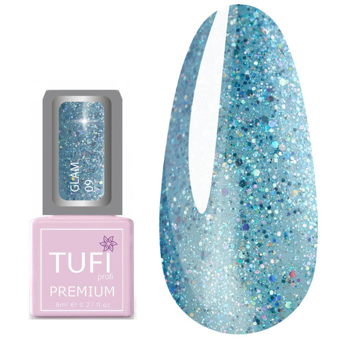 Lakier hybrydowy TUFI profi PREMIUM Glam 09 Cybella 8 ml (0121689) - Фото №1