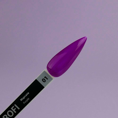 Lakier hybrydowy TUFI profi PREMIUM Purple 01 Marsala 8 ml (0102493) - Фото №3