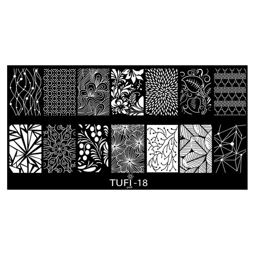 Blaszka do stempli TUFI profi PREMIUM 18 (0123675) - Фото №1