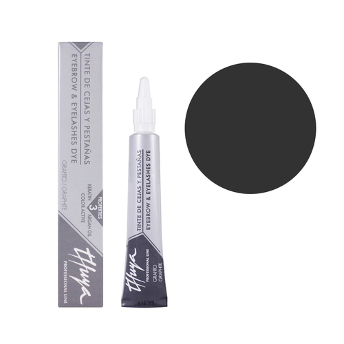 Farba Thuya arganowo-keratynowa do brwi i rzęs Grafit/Graphite 14ml - Фото №1