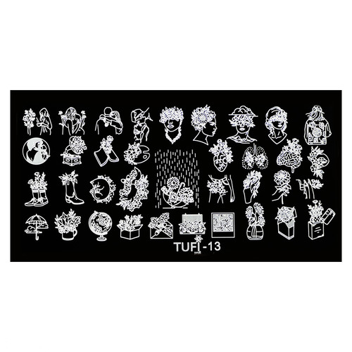 Blaszka do stempli TUFI profi PREMIUM 13 (099894) - Фото №1