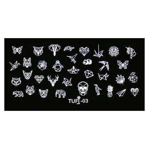 Blaszka do stempli TUFI profi PREMIUM №3 (099884) - Фото №1