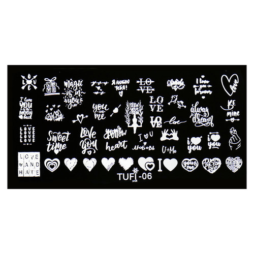 Blaszka do stempli TUFI profi PREMIUM 6 (099887) - Фото №1