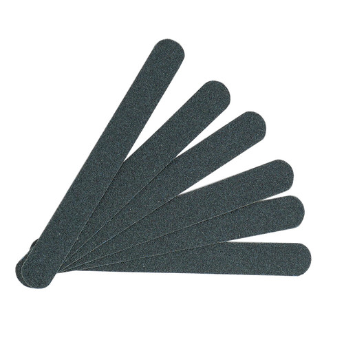 Mini TUFI profi сменные файлы для маникюра 12/135 мм 100 грит 20 шт (0102441) - Фото №1