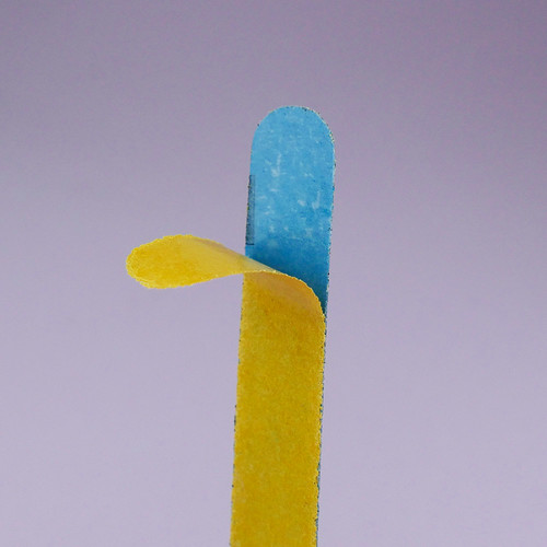 Mini TUFI profi сменные файлы для маникюра 12/135 мм 100 грит 20 шт (0102441) - Фото №2