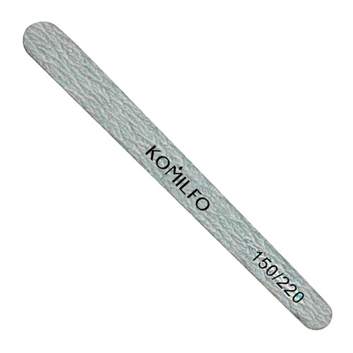 Nail file KOMILFO wooden drop 150/220 11.5 cm (556103)