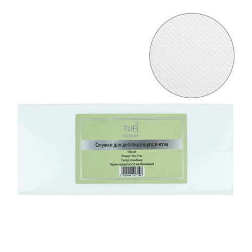 Paski do depilacji TUFI profi PREMIUM cukrowanie 100 szt (0121131) - Фото №1