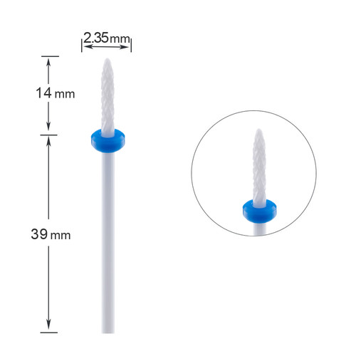 Aba Group Ceramic drill bit CB005 - Needle, M