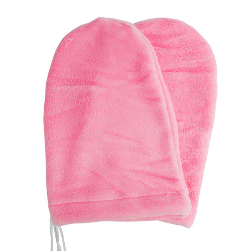 Rękawice kosmetyczne do parafiny TUFI profi PREMIUM jasnoróżowe (0104287) - Фото №1