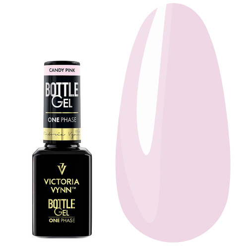 Żel budujący Victoria Vynn BOTTLE GEL One Phase Candy Pink 15ml - Фото №1