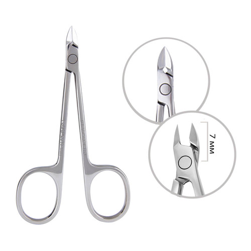 Cążki do skórek Staleks Pro PODO 21 7 mm