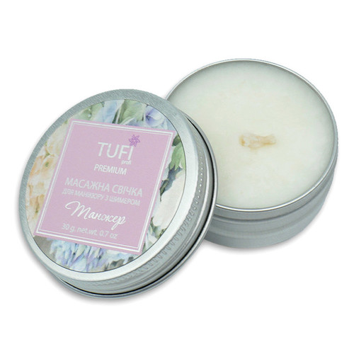 Świeca spa TUFI profi PREMIUM do masażu dłoni z połyskiem Tanger 30 g (0097225)